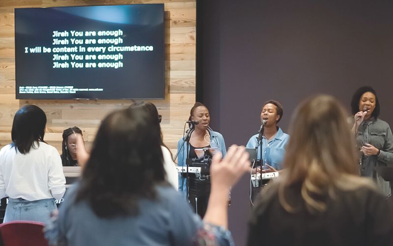 Praise & worship at TWIRL conference
